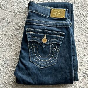 True religion boot, cut jeans